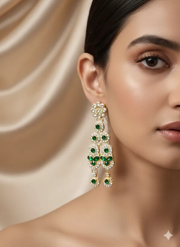 Red_&_Green_Royal_Necklace_Combo_With_Matching_Earrings_Maang_Tikka_For_Women
