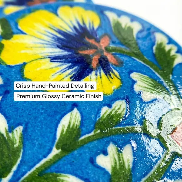 Floral_Green_Ceramic_Premium_Coaster_For_Protection