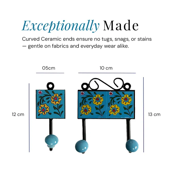 Aquatic_Blue_Ceramic_Premium_Handmade_Wall_Hooks_For_Hanging
