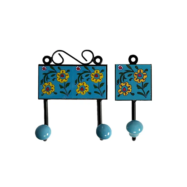 Aquatic_Blue_Ceramic_Premium_Handmade_Wall_Hooks_For_Hanging