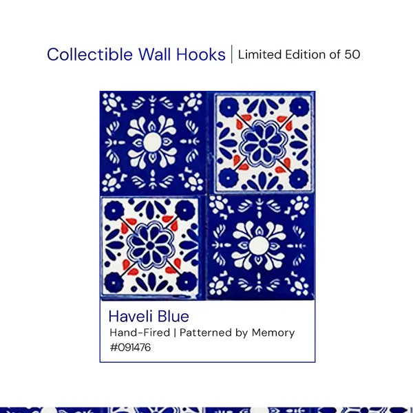 Haveli_Blue_Ceramic_Premium_Tile_Wall_Hook_For_Hanging