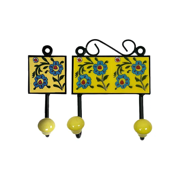 Yellow_Ceramic_Premium_Wall_Hook_For_Hanging