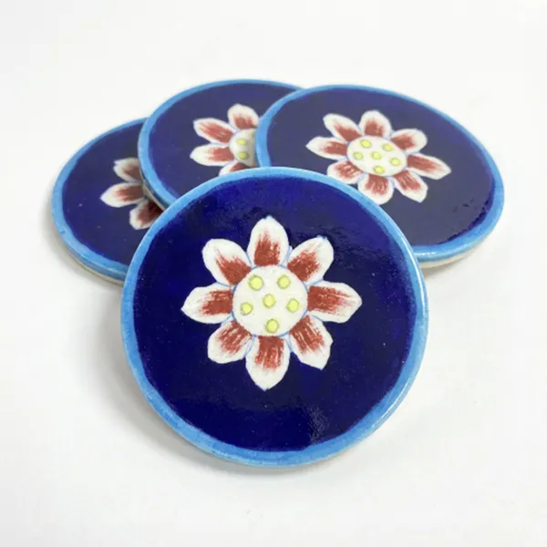 Blue_And_White_Ceramic_Premium_Coaster_For_Protection