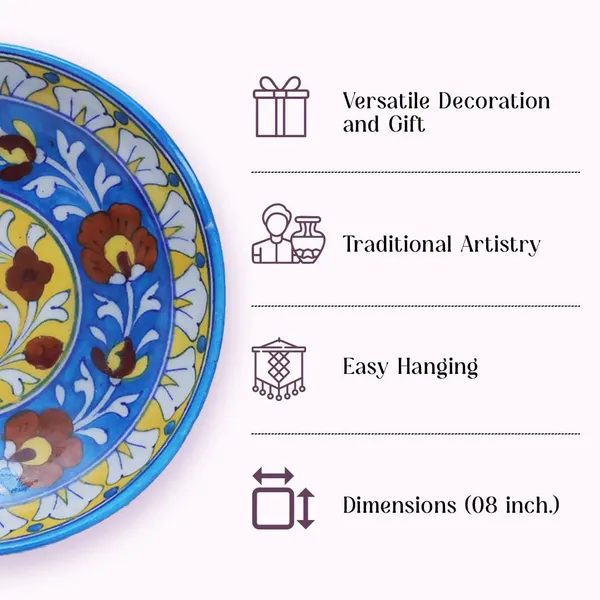 Floral_Ceramic_Premium_Wall_Plates_For_Wall_Decor