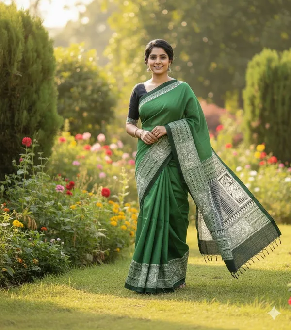 Binita_pure_cotton_Print_Molmol_saree_without_blouse