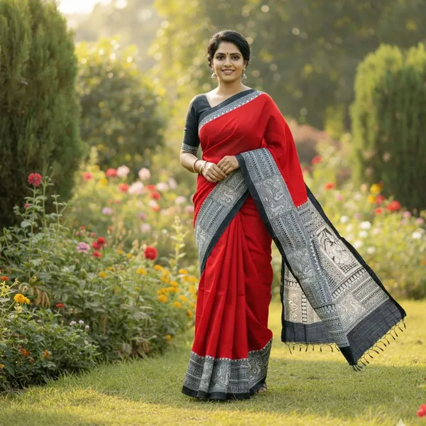 Binita_pure_cotton_Print_Molmol_saree_without_blouse