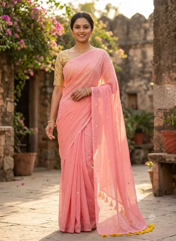 BEST_QUALITY_PURE_COTTON_GINI_SAREE_(PEACH_)