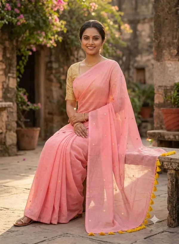 BEST_QUALITY_PURE_COTTON_GINI_SAREE_(PEACH_)