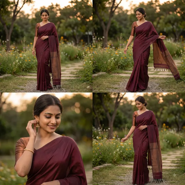 Handloom_Khadi_Cotton_Jorri_pallu_saree_running_Blouse