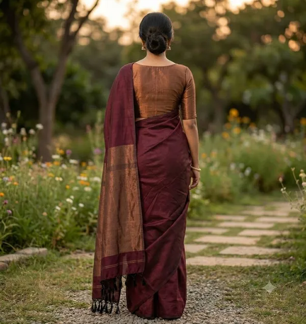 Handloom_Khadi_Cotton_Jorri_pallu_saree_running_Blouse