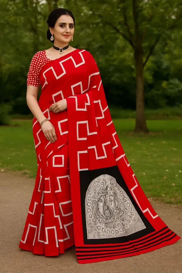 Embellished_Bollywood_Printed_pure_silk_Saree__with_Blouse