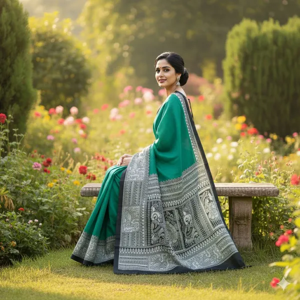 Binita_pure_cotton_Print_Molmol_saree_without_blouse