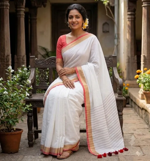 PURE_COTOON_JORI_BORDAR_SAREE_WITH_BLOUSE