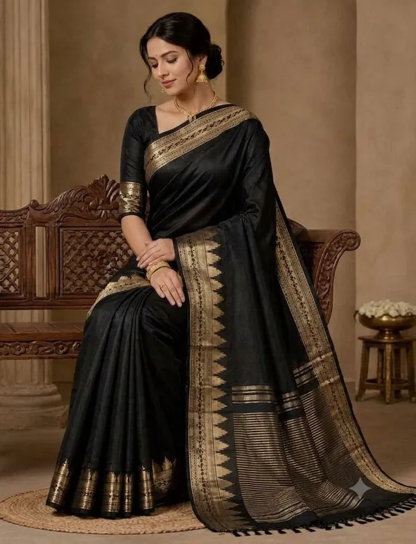 PURE_MAHESHWARI_COTTON_SAREE_WITH_BLOUSE