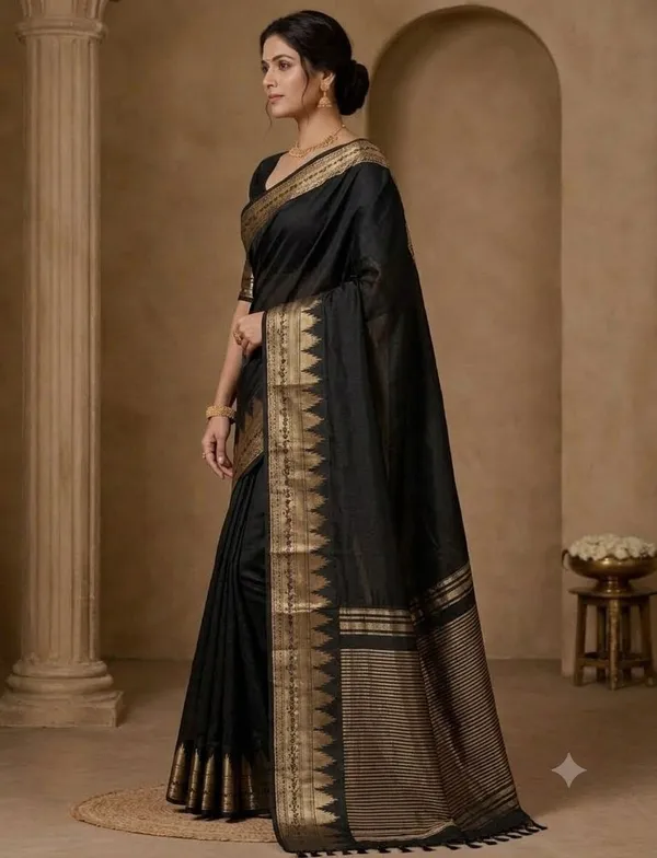 PURE_MAHESHWARI_COTTON_SAREE_WITH_BLOUSE