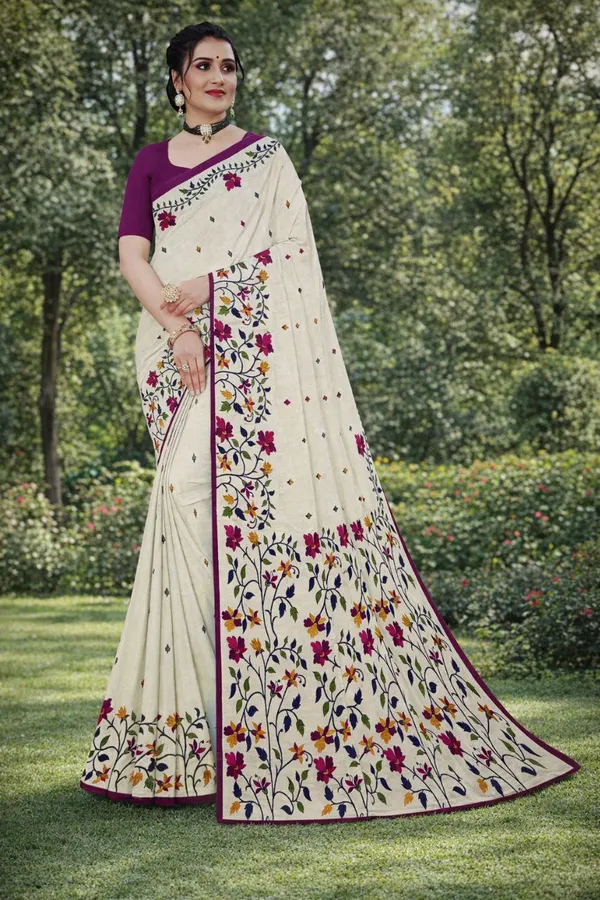 Embellished_Bollywood_Printed_pure_silk_Saree__with_Blouse