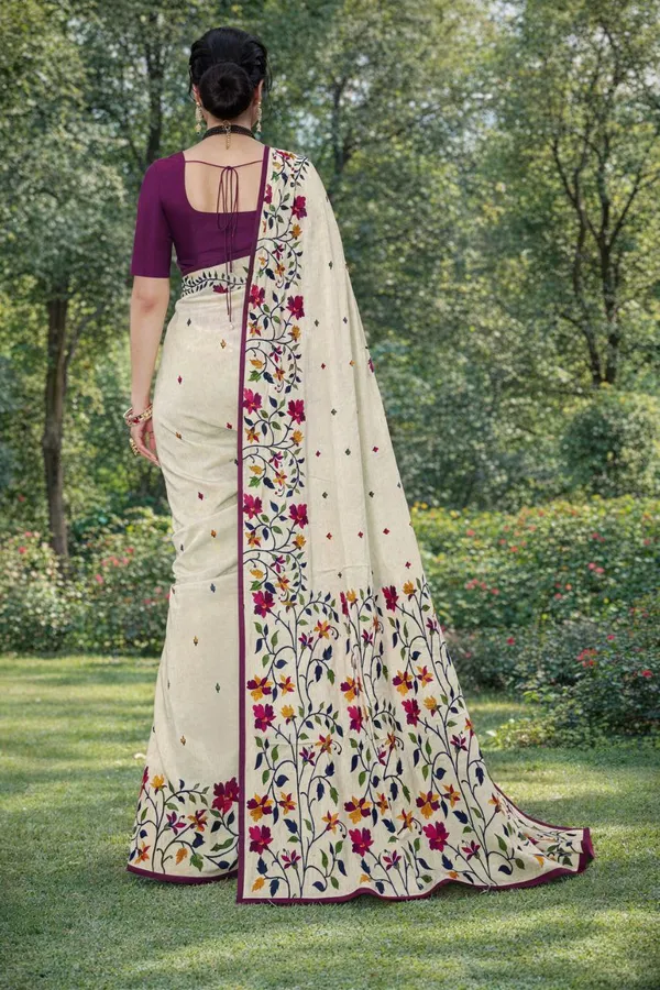 Embellished_Bollywood_Printed_pure_silk_Saree__with_Blouse