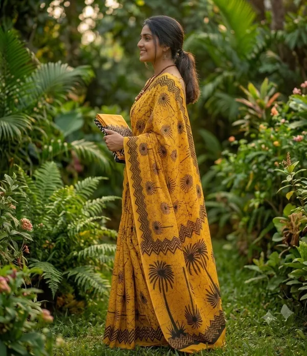 Trending_Mul_Cotton_Tree_Print_Saree_with_blouse_