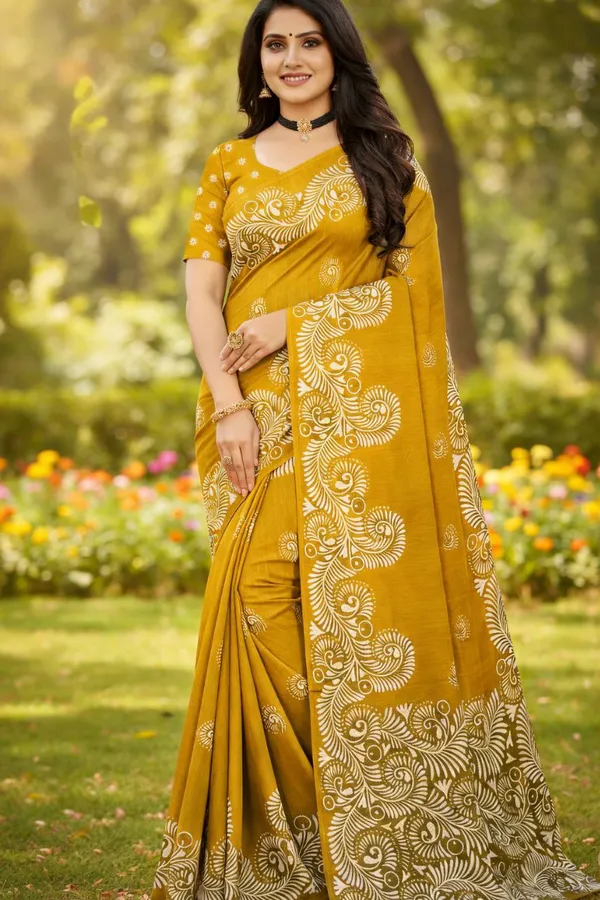 Embellished_Bollywood_Printed_pure_silk_Saree__with_Blouse