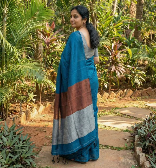 Samaira_Khadi_Cotton_Saree_Running_Blouse