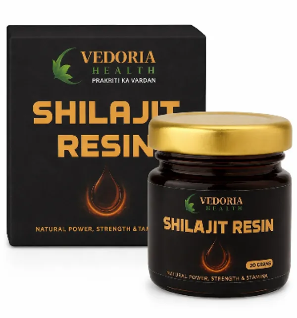 Vedoria_Shilajit_Resin_&_Manforce+_Oil_100%_Natural_For_Men_(Pack_Of_2)