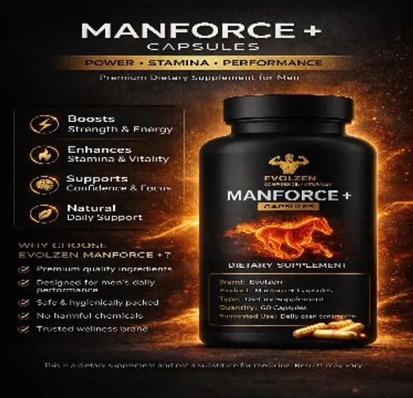Kashmiri_Pure__Saffron_A+_Grade__&_Manforce+_Capsule_For_Men_(Pack_Of_2)