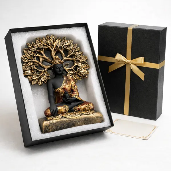 Gold_And_Black_Shankh_Craft_Meditating_Buddha_With_Tree_Of_Life_Resin_Statue_Decorative_Showpiece_For_Home_And_Office_Decor