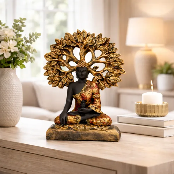 Gold_And_Black_Shankh_Craft_Meditating_Buddha_With_Tree_Of_Life_Resin_Statue_Decorative_Showpiece_For_Home_And_Office_Decor