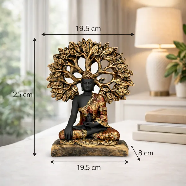 Gold_And_Black_Shankh_Craft_Meditating_Buddha_With_Tree_Of_Life_Resin_Statue_Decorative_Showpiece_For_Home_And_Office_Decor