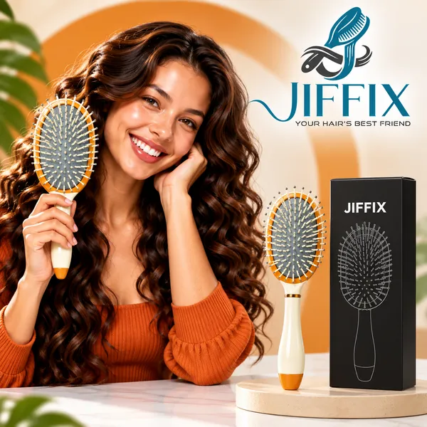 Off_White_&_Orange_Paddle_Hair_Brush_For_Women_Detangling_Hair_Brush_For_Wet_&_Dry_Hair_|_Anti-Breakage_Nylon_Bristles_|_Scalp_Massage_Cushion_Brush_For_Long,_Frizzy_&_Tangle-Free_Hair