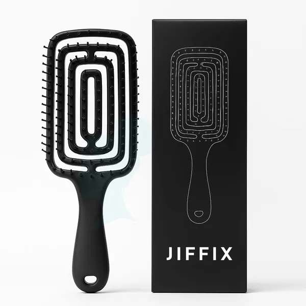 Black_Curved_Vented_Hair_Brush,_21_Cm,_Black_|_Detangling_Comb_For_Wet,_Dry,_Curly,_Thick_Hair_|_Faster_Blow_Drying,_Anti-Frizz,_Heat-Resistant_For_Women,_Men_&_Kids