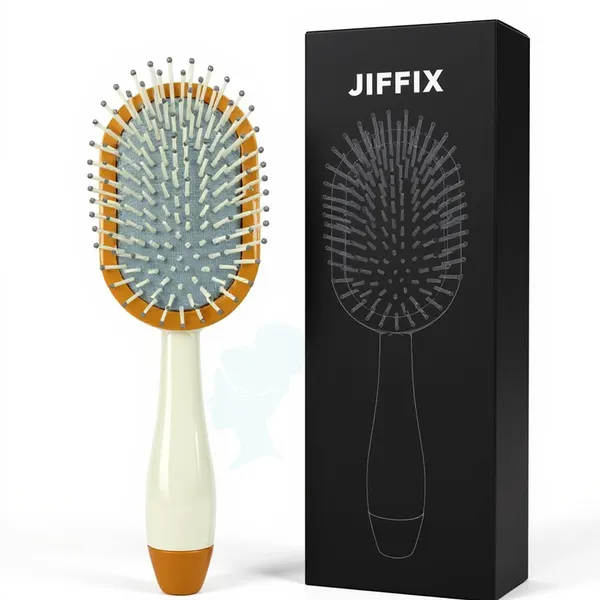 Off_White_&_Orange_Paddle_Hair_Brush_For_Women_Detangling_Hair_Brush_For_Wet_&_Dry_Hair_|_Anti-Breakage_Nylon_Bristles_|_Scalp_Massage_Cushion_Brush_For_Long,_Frizzy_&_Tangle-Free_Hair