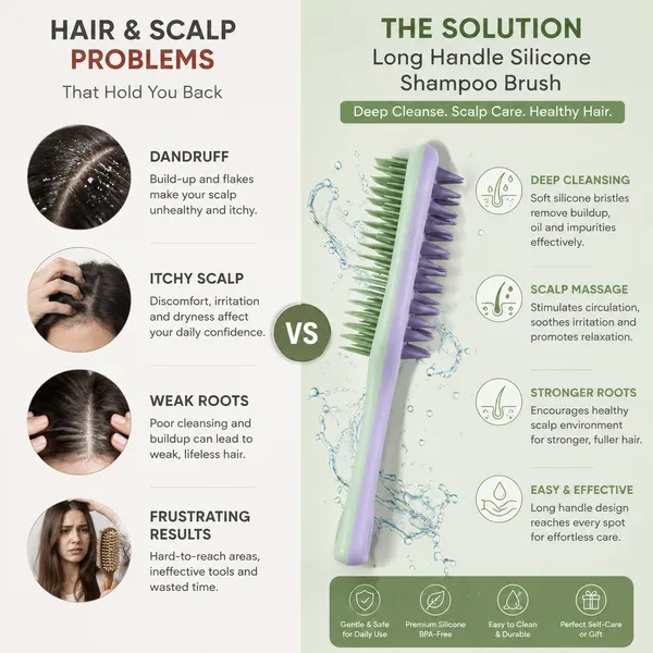 Pastel_Green_Long_Handle_Silicone_Shampoo_Brush_Soft_Bristle_Scalp_Massager_&_Hair_Comb_For_Men,_Women_&_Kids_|_Anti-Dandruff_&_Hair_Growth
