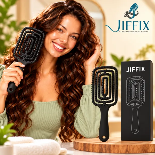 Black_Curved_Vented_Hair_Brush,_21_Cm,_Black_|_Detangling_Comb_For_Wet,_Dry,_Curly,_Thick_Hair_|_Faster_Blow_Drying,_Anti-Frizz,_Heat-Resistant_For_Women,_Men_&_Kids