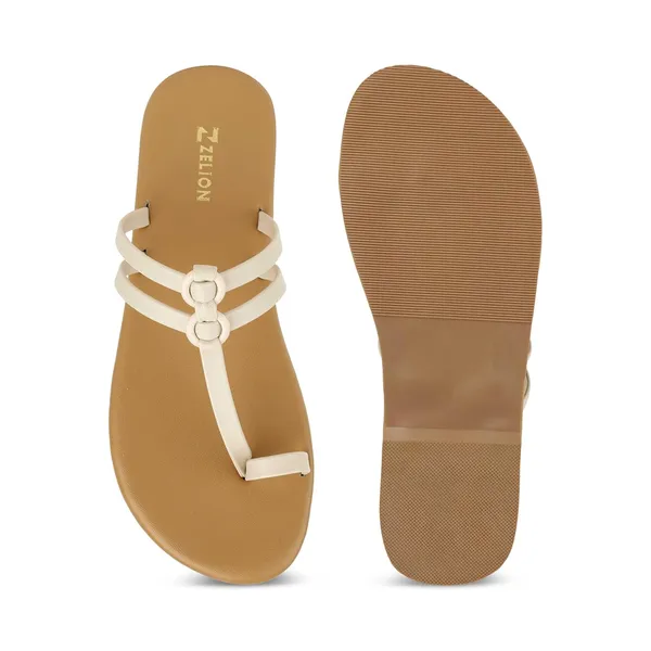 Zelion_Slide_Sandals_For_Women,_Synthetic,_Open_Toe,_Slip_Resistant,_Comfortable,_Lightweight