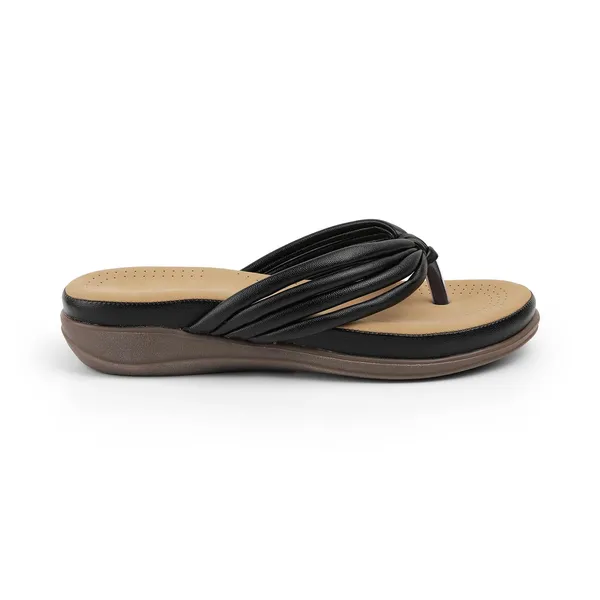 Zelion_Women'S_Thong_Sandals,_Knotted_Multi-Strap,_Wedge_Platform,_Casual_Slip-On_Flip_Flops