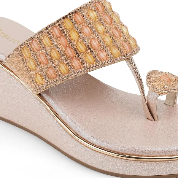 Zelion_Women'S_Embellished_Wedge_Toe_Ring_Sandals,_Beaded_Strap,_Platform_Heel