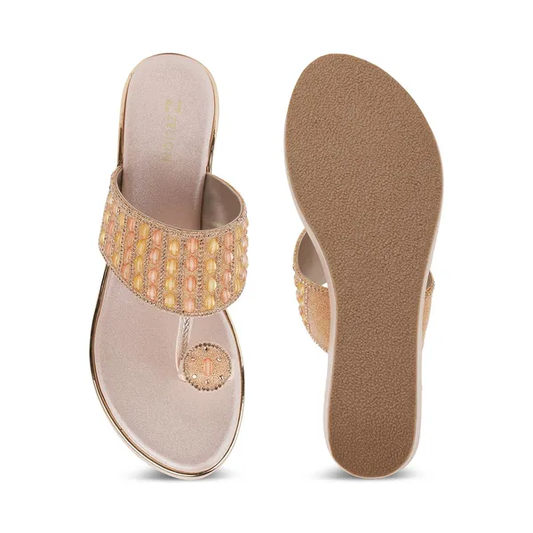 Zelion_Women'S_Embellished_Wedge_Toe_Ring_Sandals,_Beaded_Strap,_Platform_Heel