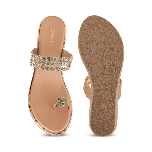 Zelion_Women'S_Embellished_Toe_Ring_Wedge_Sandals,_Rhinestone_Strap,_Platform_Heel