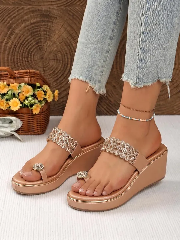 Zelion_Women'S_Embellished_Toe_Ring_Wedge_Sandals,_Rhinestone_Strap,_Platform_Heel