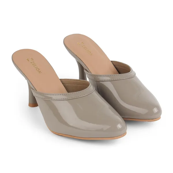 Zelion_Women'S_Patent_Leather_Mule_Heels_|_Closed_Toe_Slip-On_Kitten_Heel_Sandals
