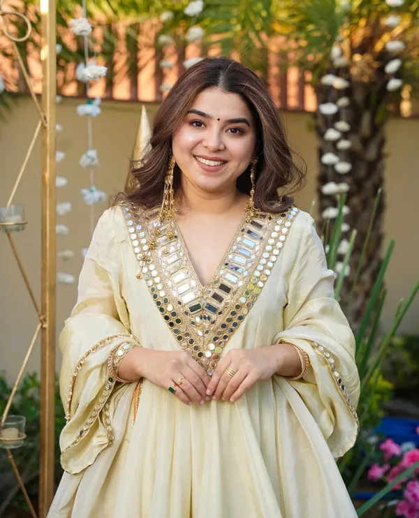 Off_White_Anarkali_Suit_Set_With_Mirror_Work_And_Flared_Sharara