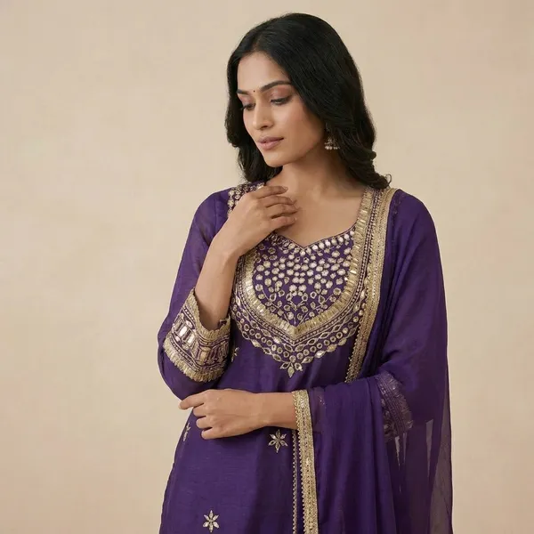 Purple_Embellished_Pakistani_Suit_Set_With_Dupatta_And_Pants
