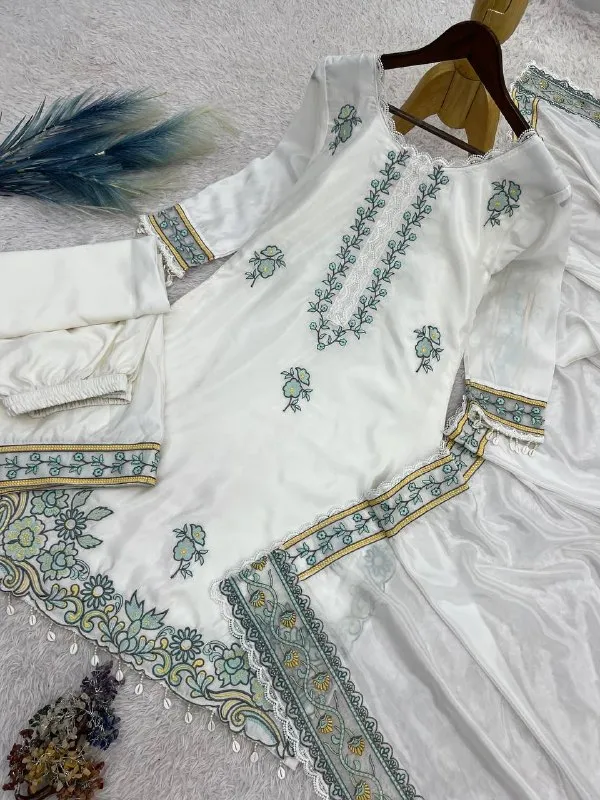 Launching_New_Fancy_Design_Pakistani_Collection_Top_-_Farshi_Salwar_And_Dupatta_Set_Fully_Stitched_Ready_To_Wear_🔥😍🥰