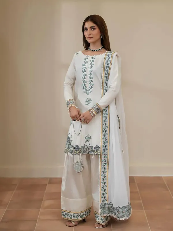 Launching_New_Fancy_Design_Pakistani_Collection_Top_-_Farshi_Salwar_And_Dupatta_Set_Fully_Stitched_Ready_To_Wear_🔥😍🥰