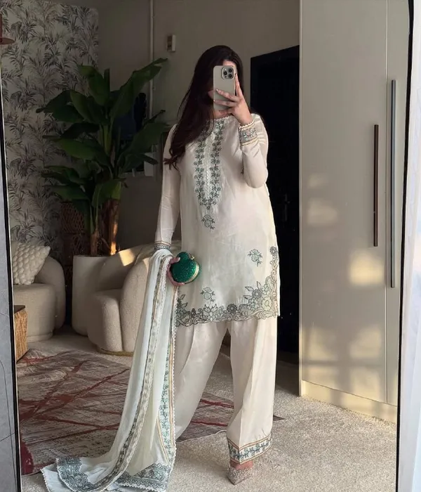 Launching_New_Fancy_Design_Pakistani_Collection_Top_-_Farshi_Salwar_And_Dupatta_Set_Fully_Stitched_Ready_To_Wear_🔥😍🥰