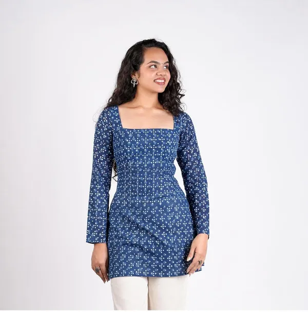 Stylish_Blue_Short_Kurti_with_a_trendy_design_and_comfortable_fit._Perfect_for_casual_wear,_office,_and_daily_styling._Soft_fabric_for_an_elegant_and_classy_look._💙✨