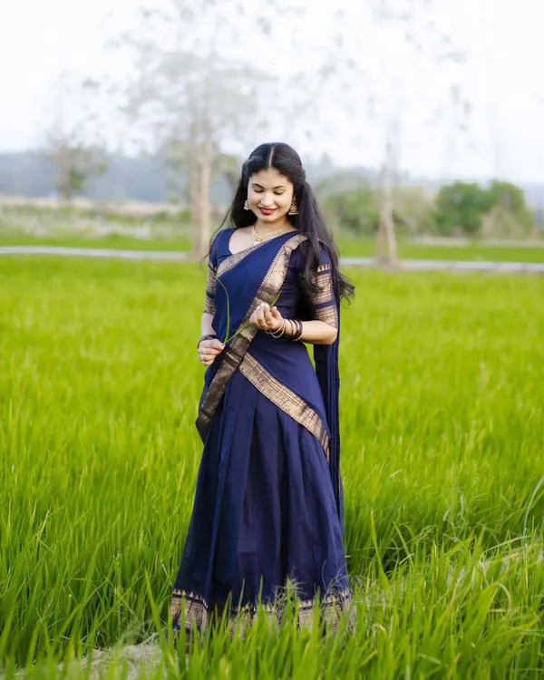 The_South-style_Kanjivaram_silk_lehenga_is_more_than_just_attire;_it's_a_piece_of_art_that_encapsulates_the_essence_of_South_Indian_culture_