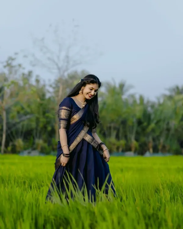 The_South-style_Kanjivaram_silk_lehenga_is_more_than_just_attire;_it's_a_piece_of_art_that_encapsulates_the_essence_of_South_Indian_culture_