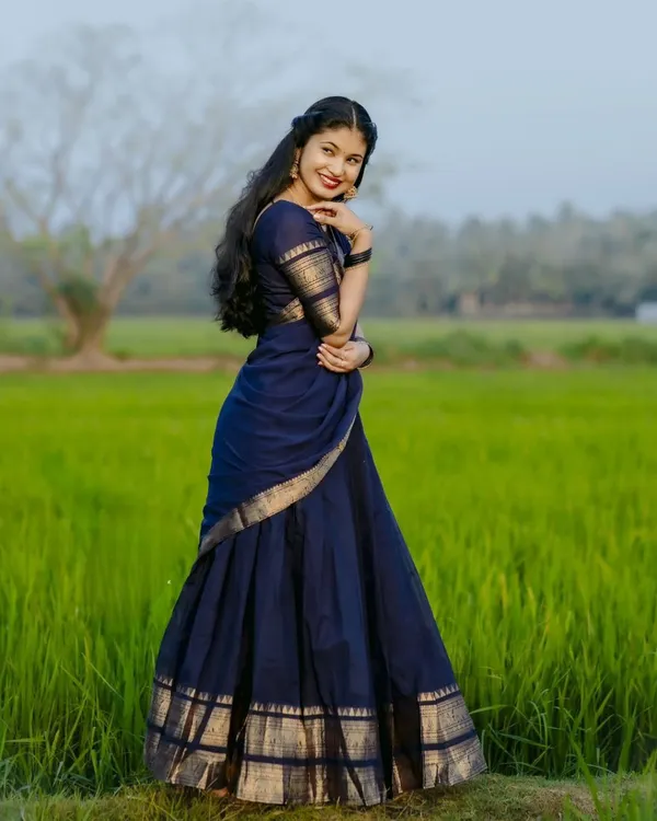 The_South-style_Kanjivaram_silk_lehenga_is_more_than_just_attire;_it's_a_piece_of_art_that_encapsulates_the_essence_of_South_Indian_culture_